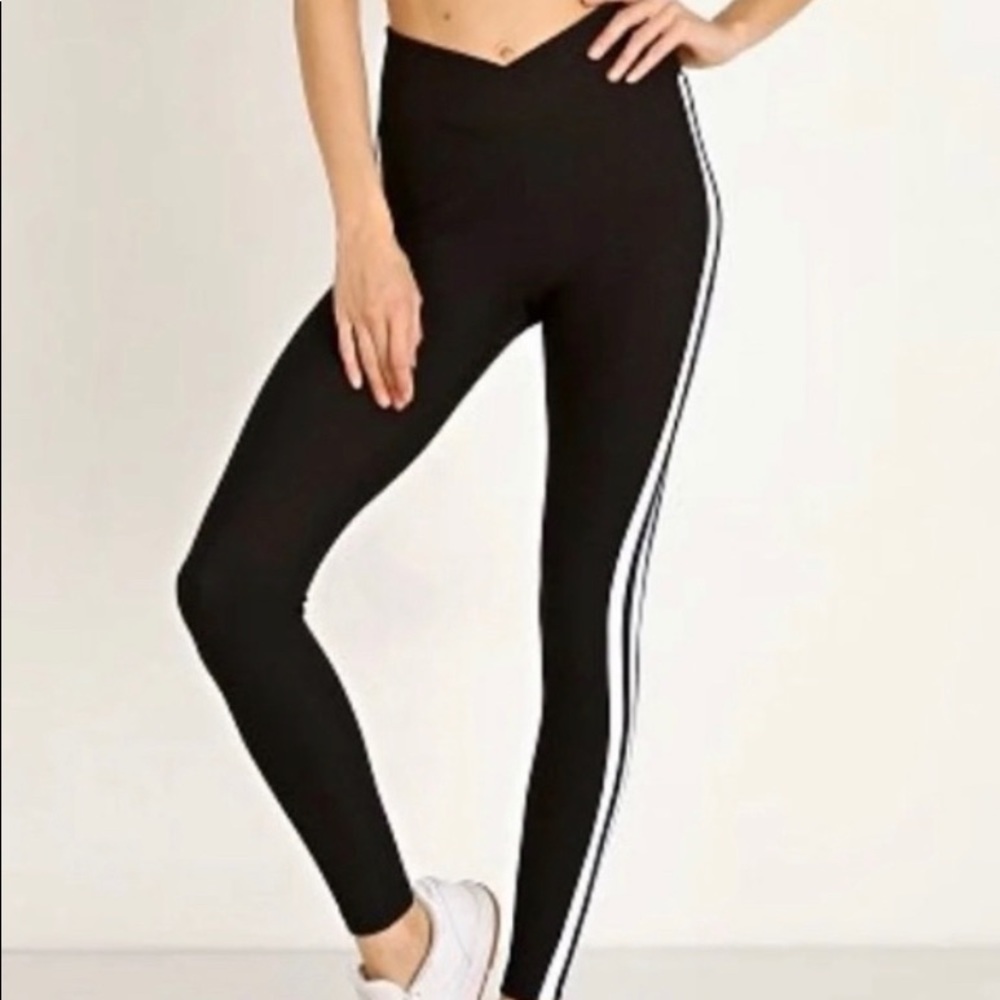 Year of Ours Veronica Thermal Striped Leggings